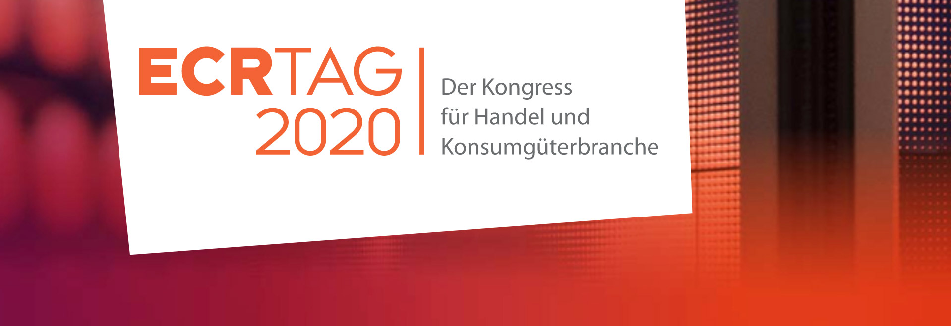 ECR Tag 2020 Online-Edition