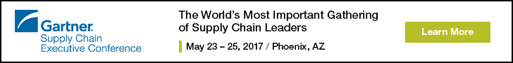 Gartner Supply Chain Executive Conference 2017