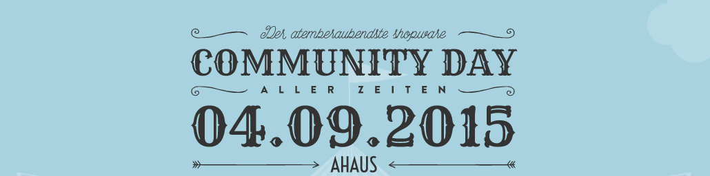 Shopware Community Day 2015